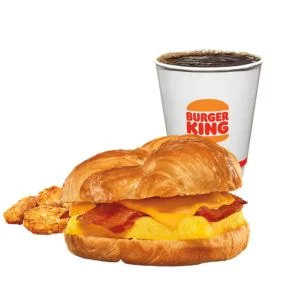 Bacon, Egg & Cheese Croissan'wich Meal