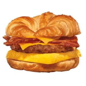 Bacon, Sausage, Egg, & Cheese Croissan'wich