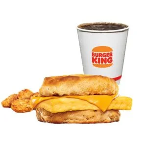 Burger King Egg & Cheese Biscuit Meal