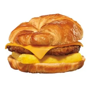 Sausage, Egg, & Cheese Croissan'wich