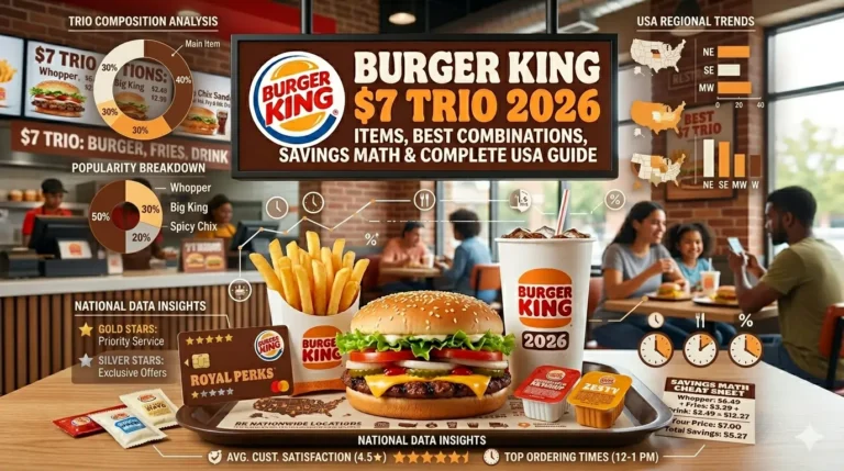 Burger King $7 Trio