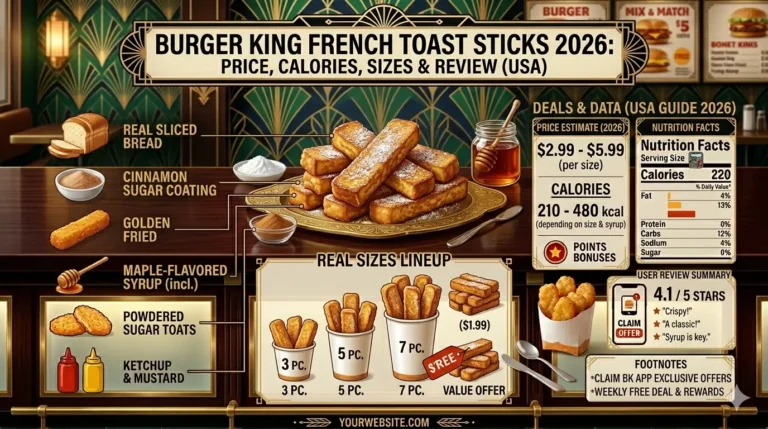 Burger King French Toast Sticks