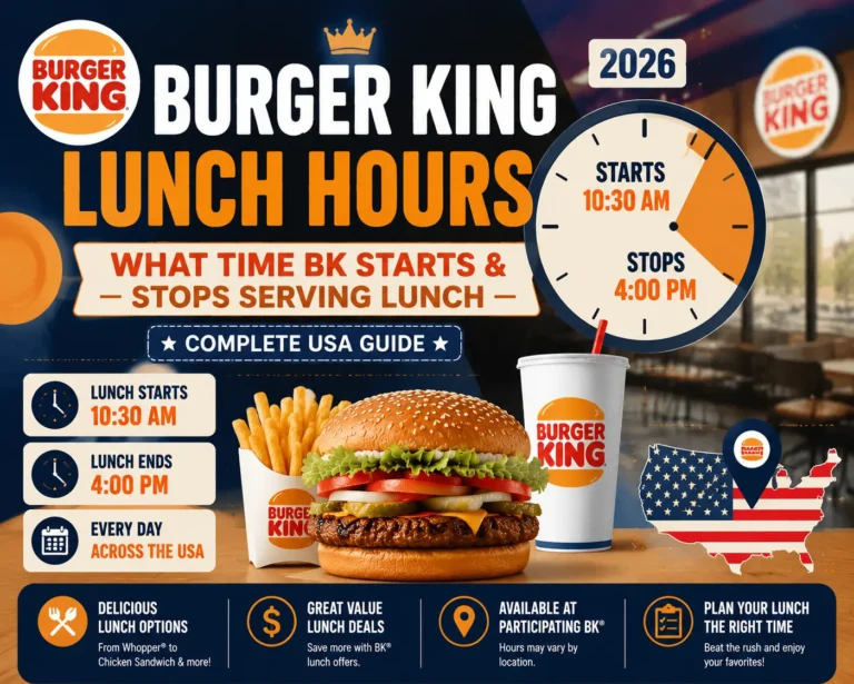 Burger King Lunch Hours