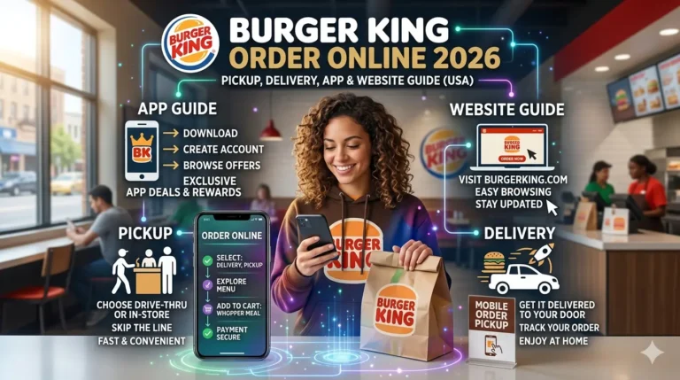 Burger King Order Online