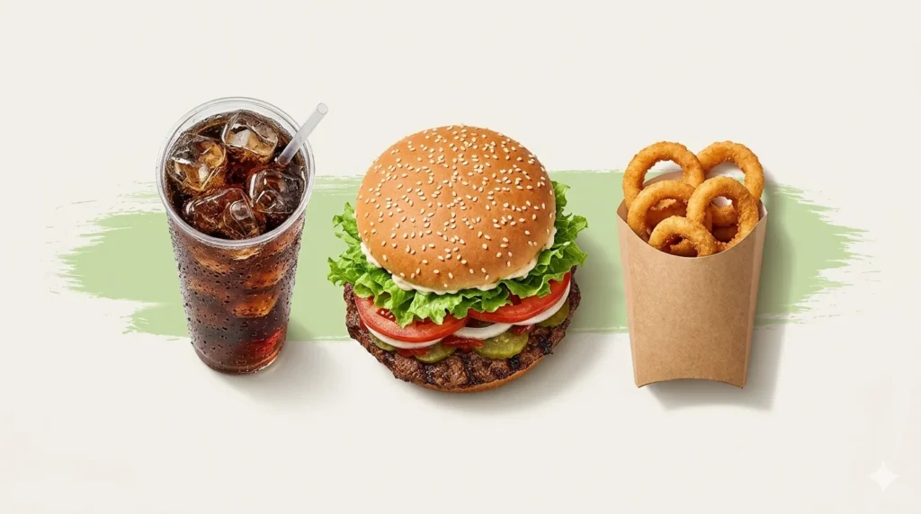 Burger King lunch meal