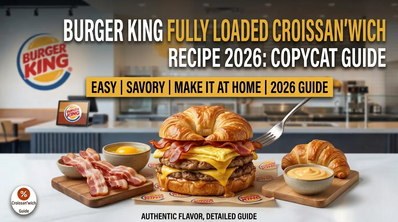 Burger King Croissan'wich Recipe